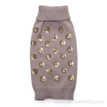 Luxury Glitter Princess Style Dog Sweater Clothes